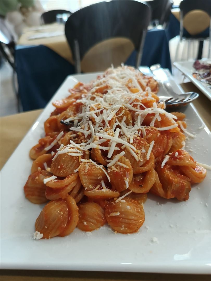 Piatto di orecchiette
